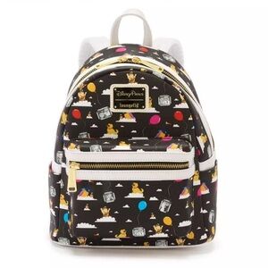 NWT Disney Parks Pixar UP Loungefly Backpack - Black